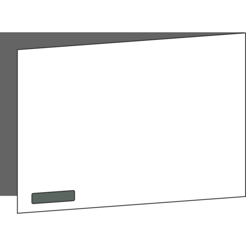 Tür 60x40 rechts, für Oberschränke oder Hochschränke (Griff Unten), ONE VERDE COMMODORO