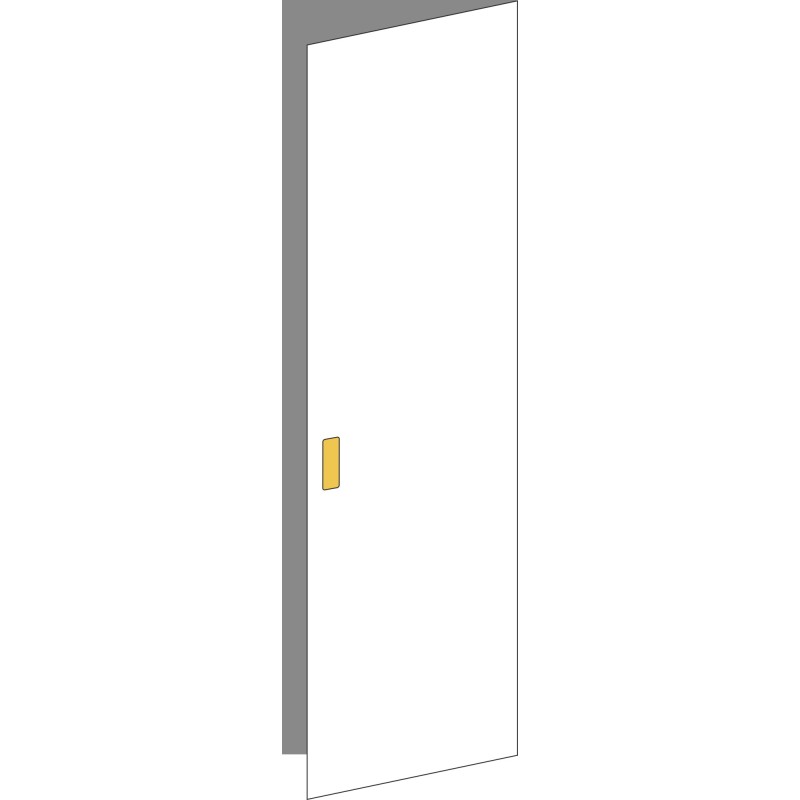 Tür 50x229 rechts, ONE GOLD