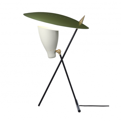 WARM NORDIC_SILHOUETTE TABLE LAMP-Pine green/Warm white